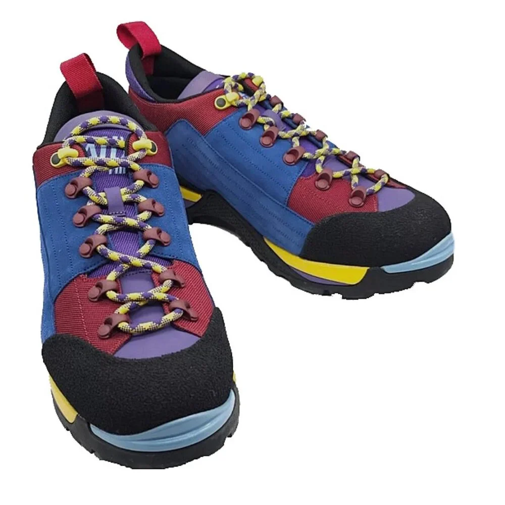 NEW $795 Bally Hike 2 Hiking Boots Shoes! Sporty Colors Vibram Sole Swiss Made